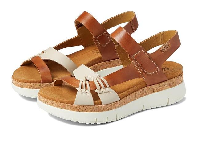 Pikolinos Palma Leather Platform Sandals Product Image