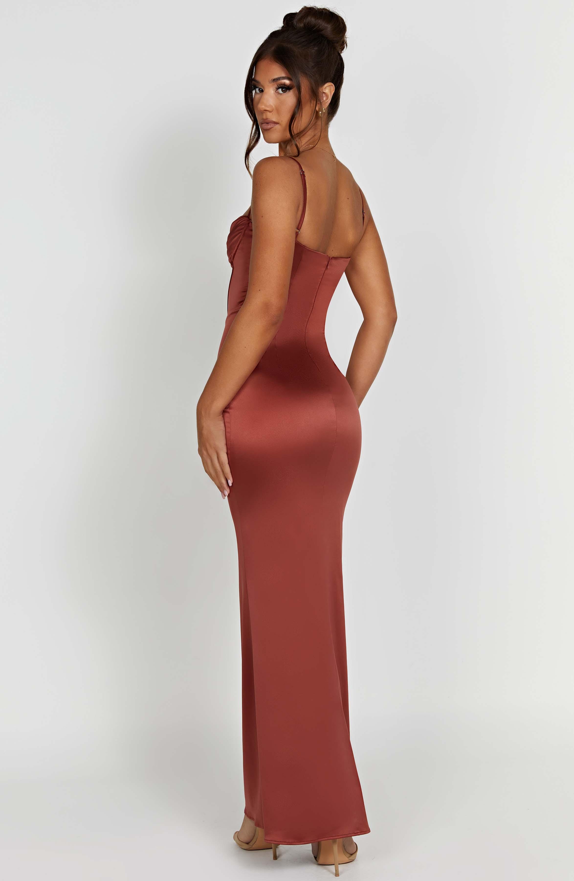 Onika Maxi Dress - Rust Product Image