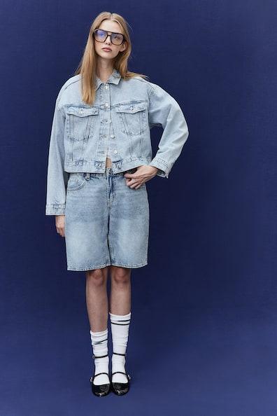 Short Denim Jacket Product Image