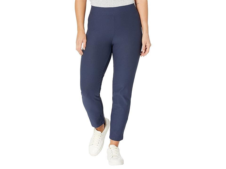 Eileen Fisher Petite Slim Ankle Pants (Ocean) Women's Clothing Product Image