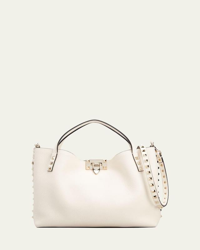 Rockstud Calfskin Small Tote Bag Product Image