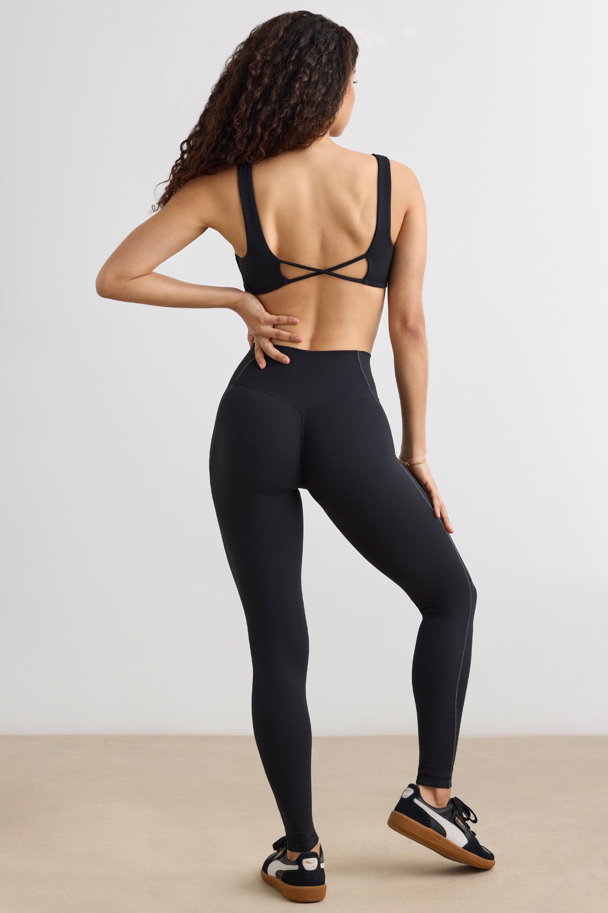 Soft Active High Waist Leggings in Black Product Image