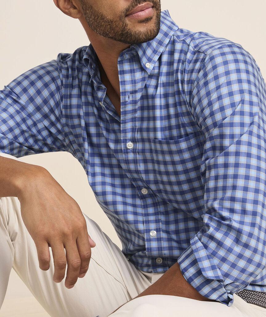 On-The-Go brrrº Plaid Shirt Product Image