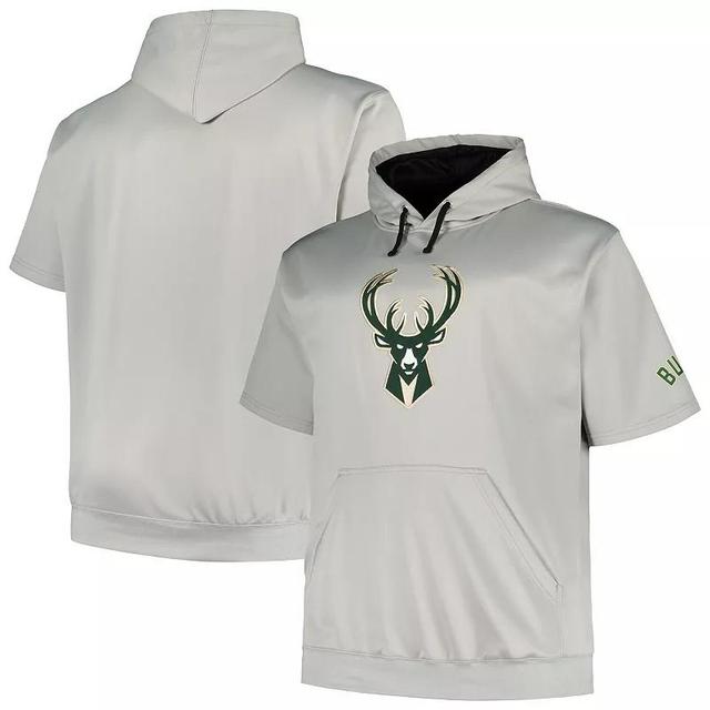 Mens Fanatics Branded Milwaukee Bucks Big & Tall Logo Pullover Hoodie Product Image