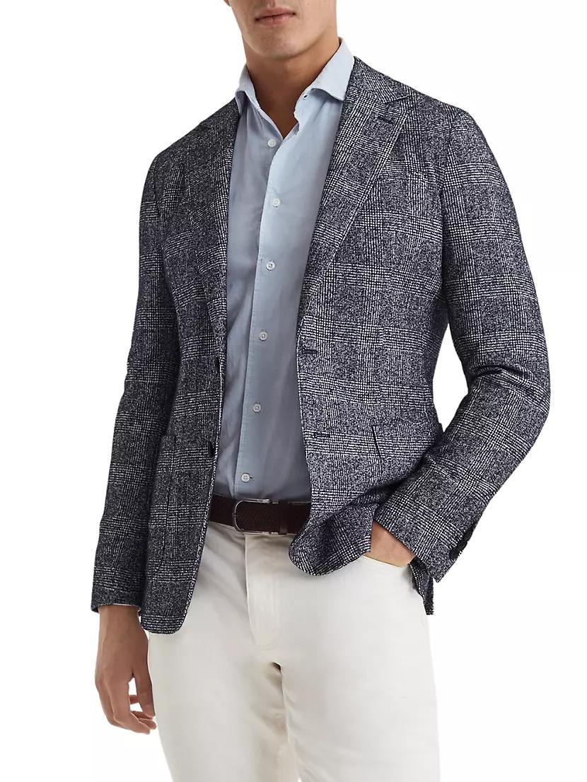 Lindhurst Plaid Two-Button Blazer Product Image