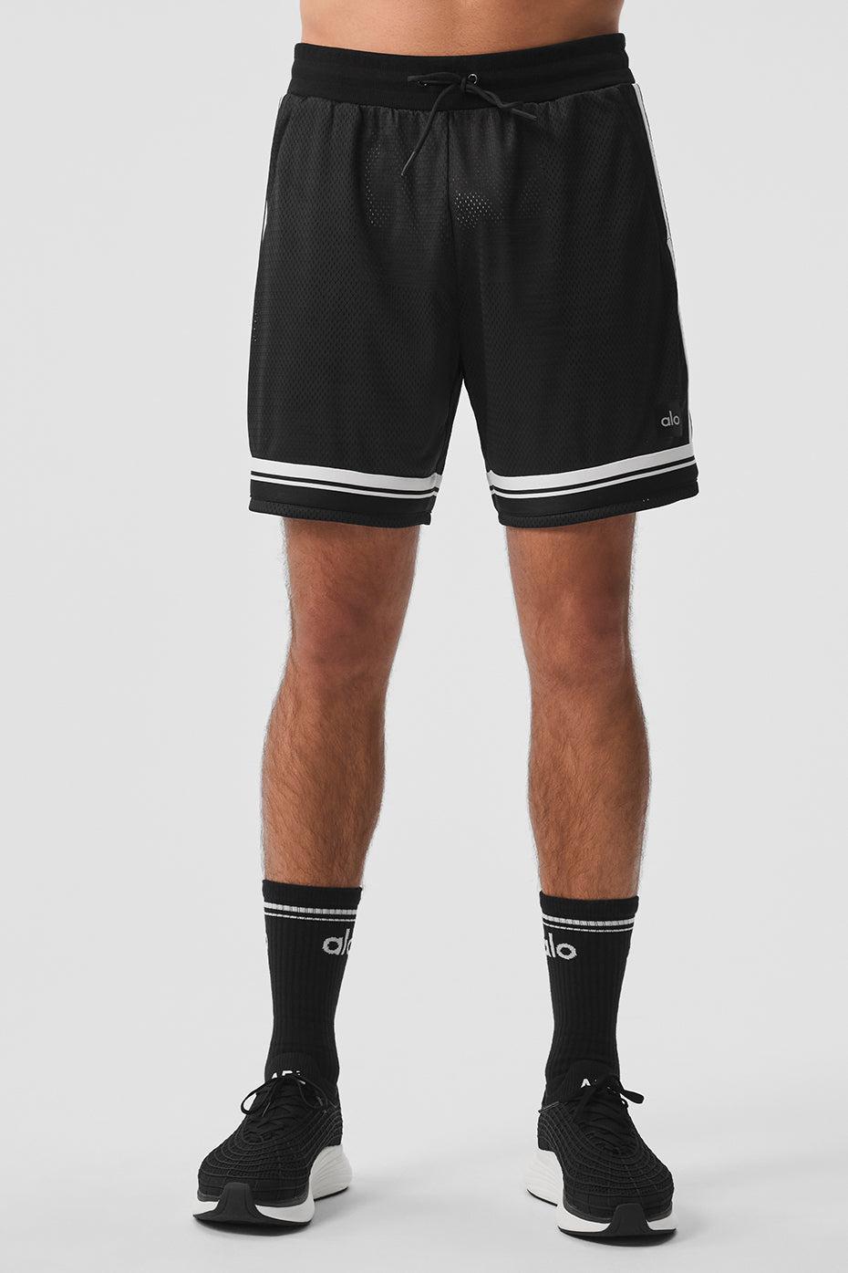 7" Key Mesh Basketball Short - Black Male Product Image