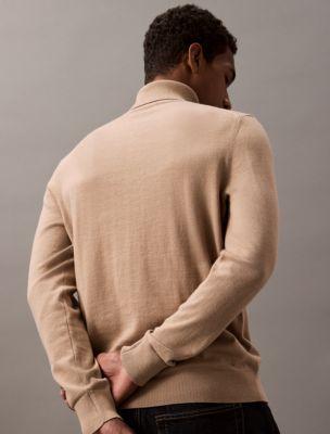 Extra Fine Merino Blend Turtleneck Sweater Product Image