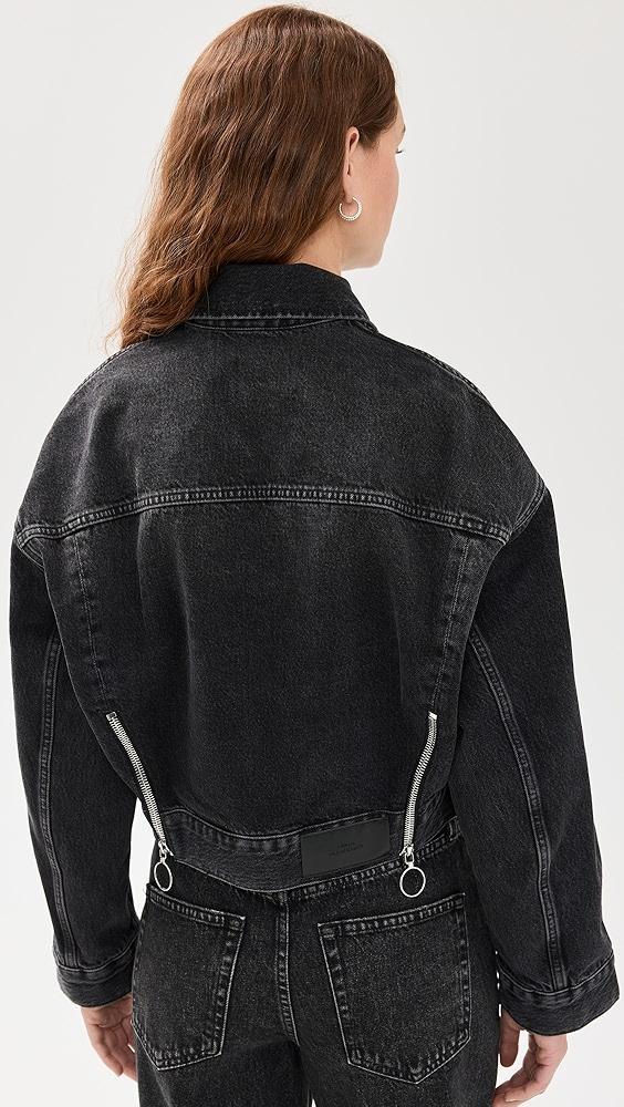 7 For All Mankind Oli Cropped Trucker Jacket | Shopbop Product Image