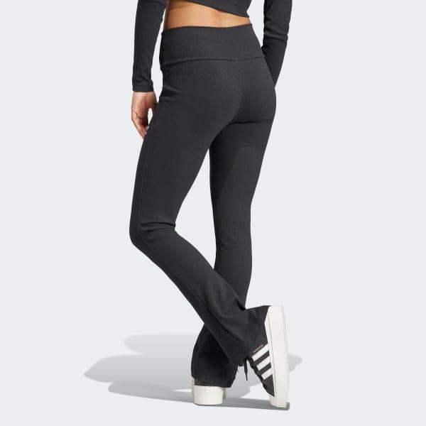 Essentials Rib Flared Pants Product Image