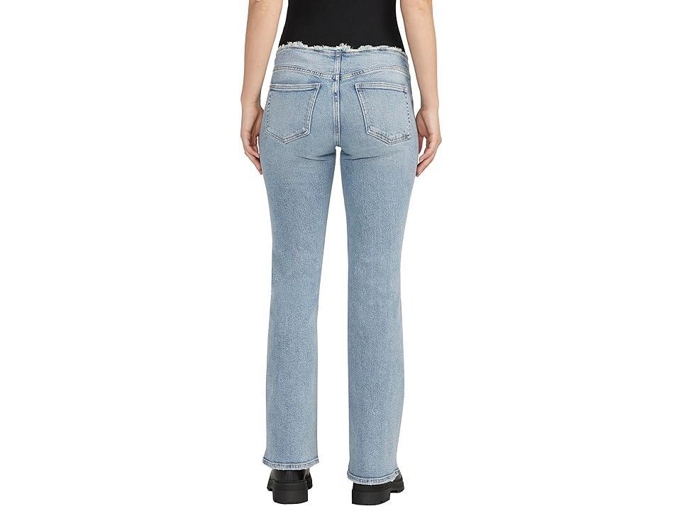 Silver Jeans Co. Britt Low Rise Curvy Fit Flare Jeans L90812SOC254 (Indigo) Women's Jeans Product Image