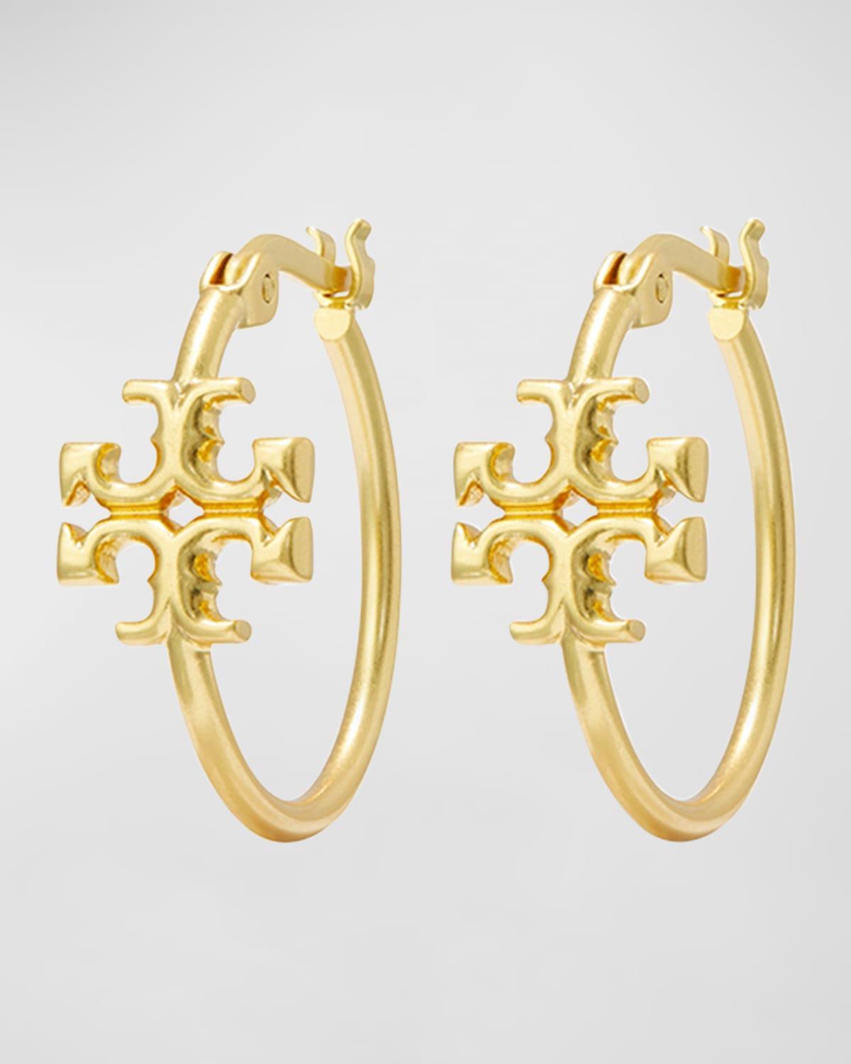 Tory Burch Eleanor Small Hoop Earrings Product Image