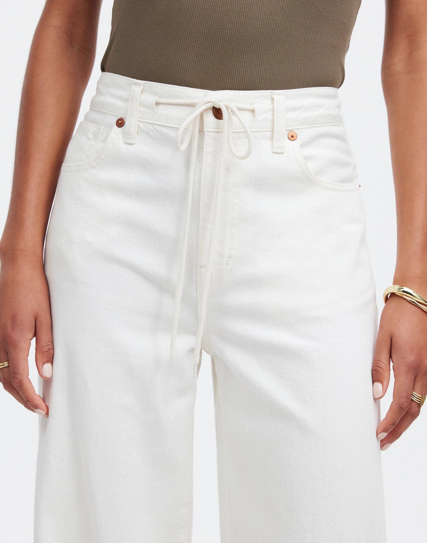 Superwide-Leg Jeans: Drawstring Edition Product Image