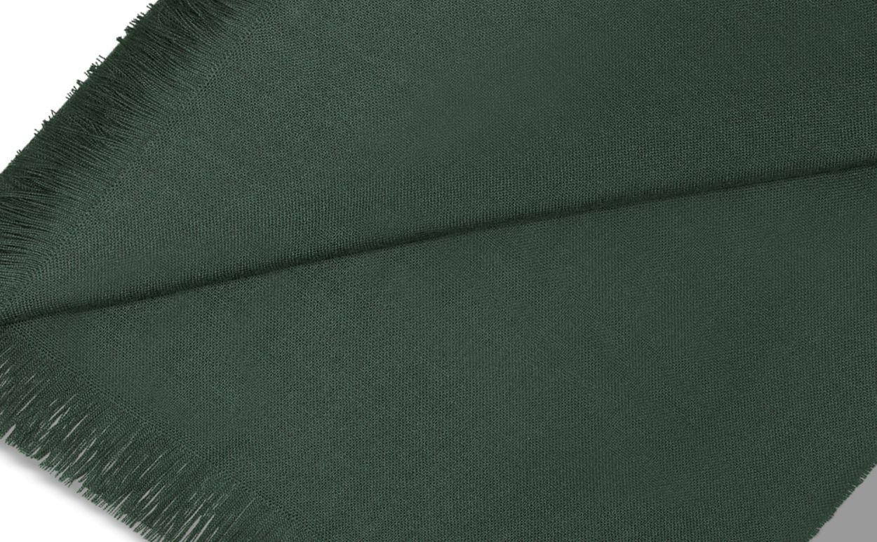 JURA Dark Green Fine Cashmere Scarf Product Image