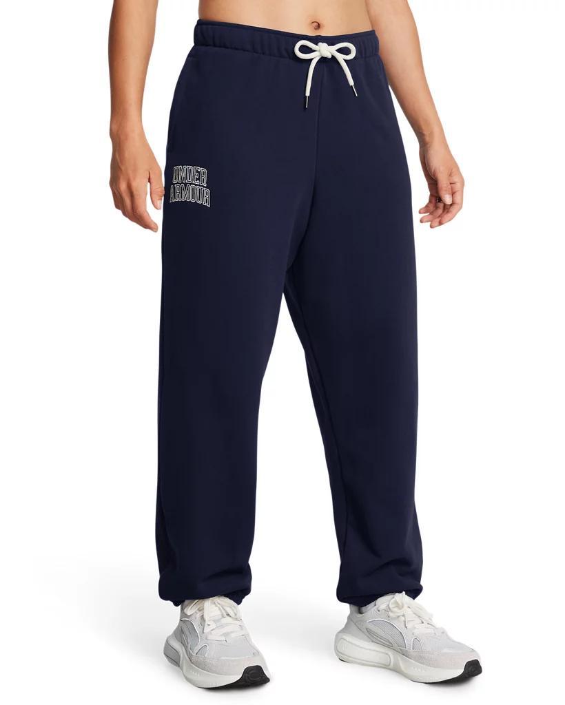 Women's UA Icon Heavyweight Terry Oversized Pants Product Image