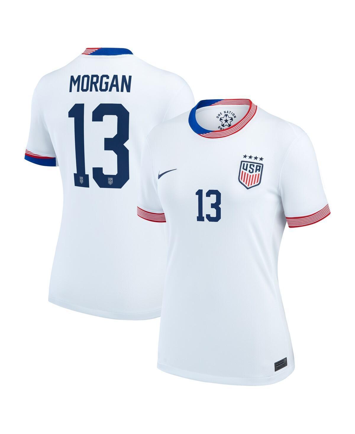 Alex Morgan USWNT 2024 Stadium Away Nike Women's Dri-FIT Soccer Jersey Product Image