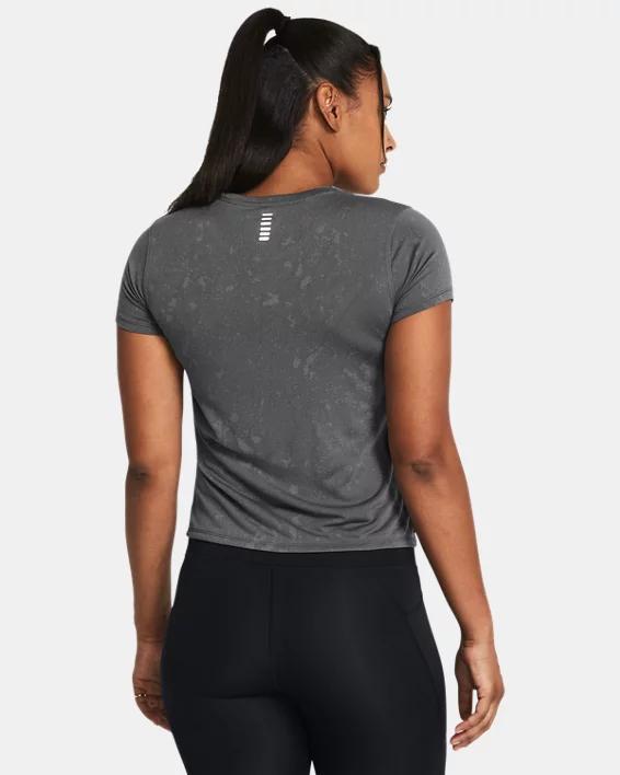 Women's UA Launch Splatter Short Sleeve Product Image