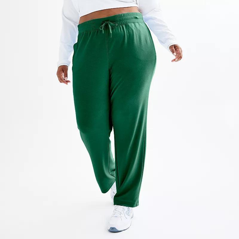 Plus Size Tek Gear French Terry Pants, Womens Product Image