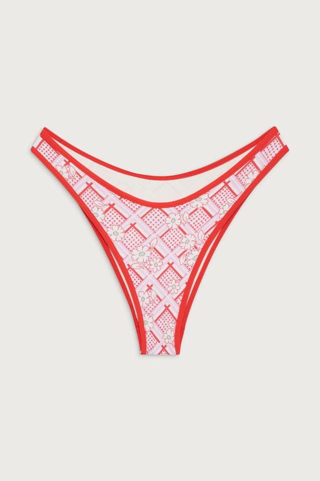 Dove Classic Floral Bikini Bottom - Red Rover Product Image