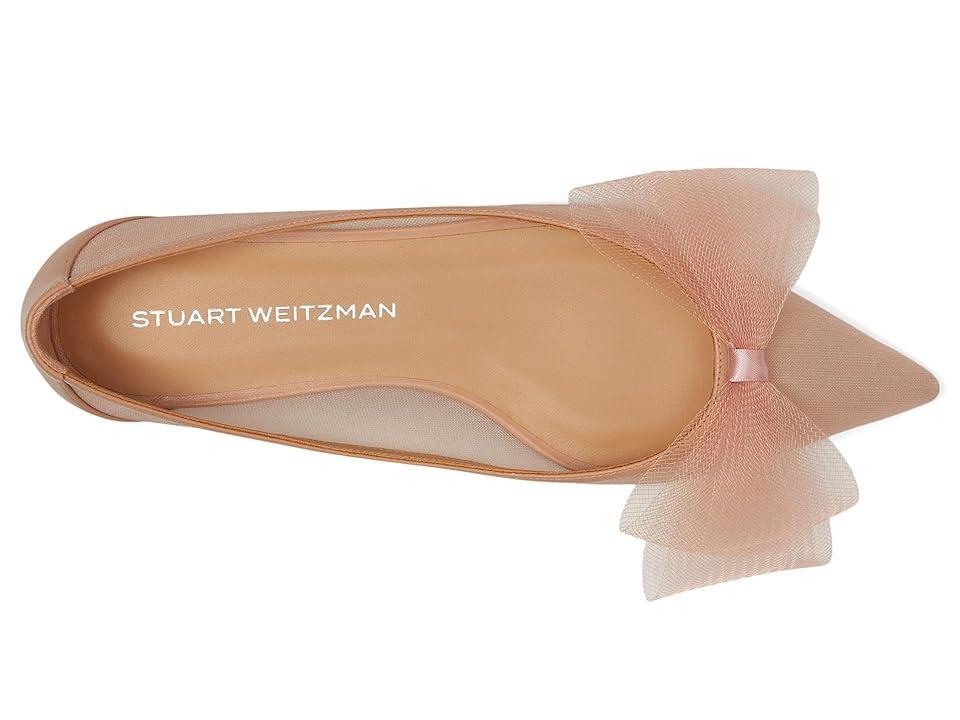 Stuart Weitzman Blushing Bow Flat (Ginger) Women's Flat Shoes Product Image