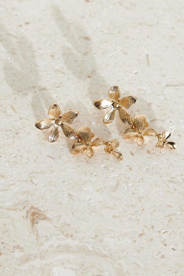 She's Blooming Earrings Gold Product Image