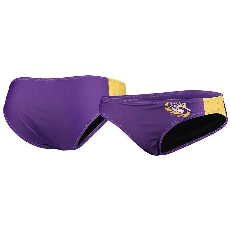 Womens FOCO LSU Tigers Wordmark Bikini Bottom Product Image