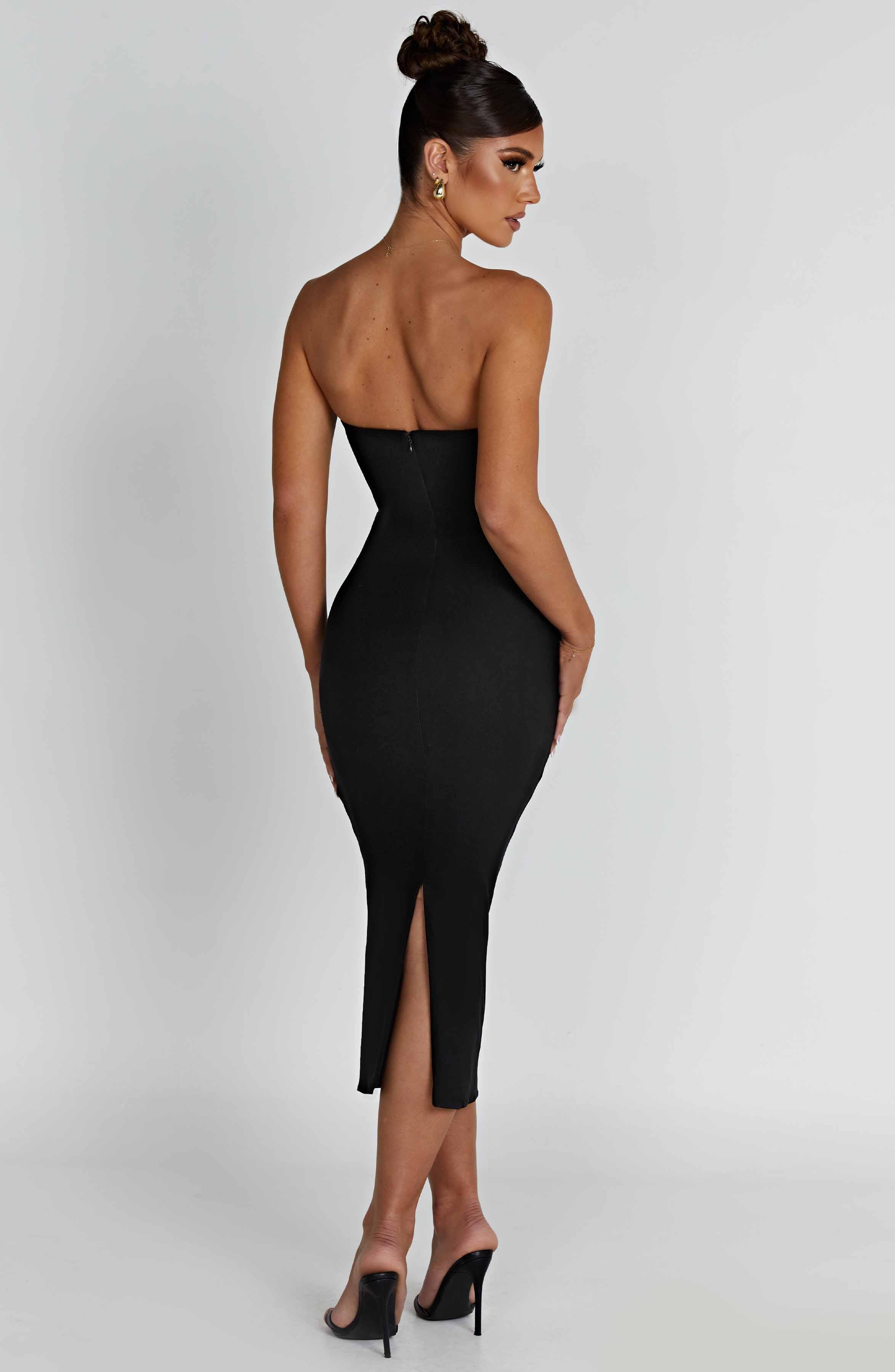 Amore Midi Dress - Black Product Image