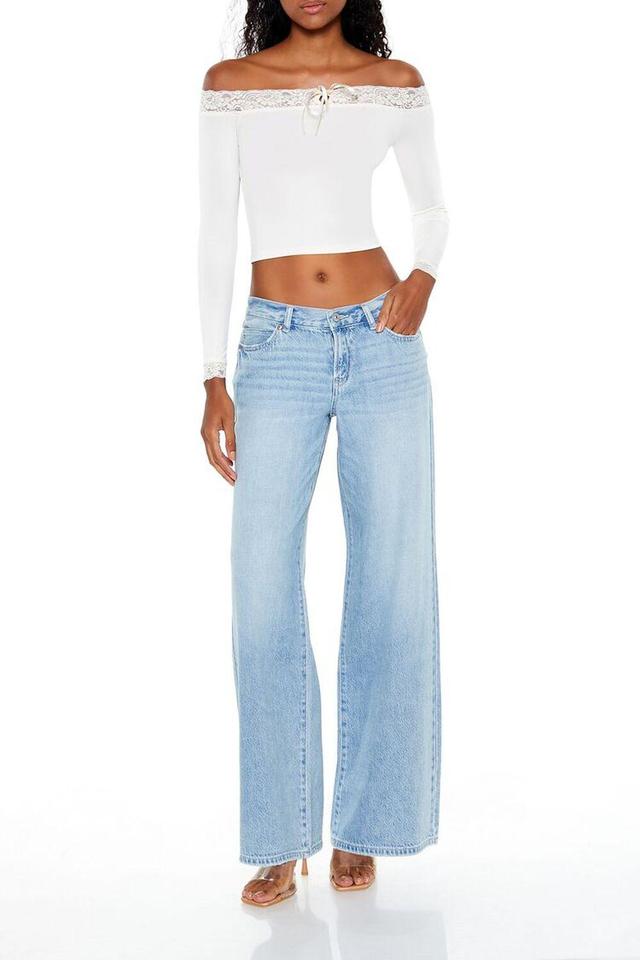 Low-Rise Baggy Jeans | Forever 21 Product Image