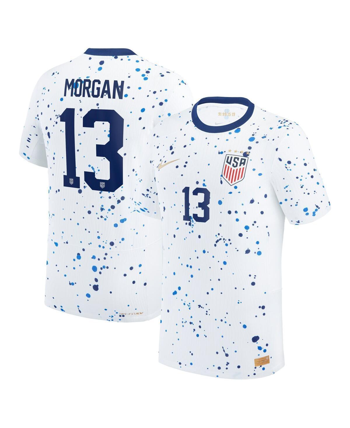 Mens Nike Alex Morgan White Uswnt 2023 Home Authentic Jersey - White Product Image