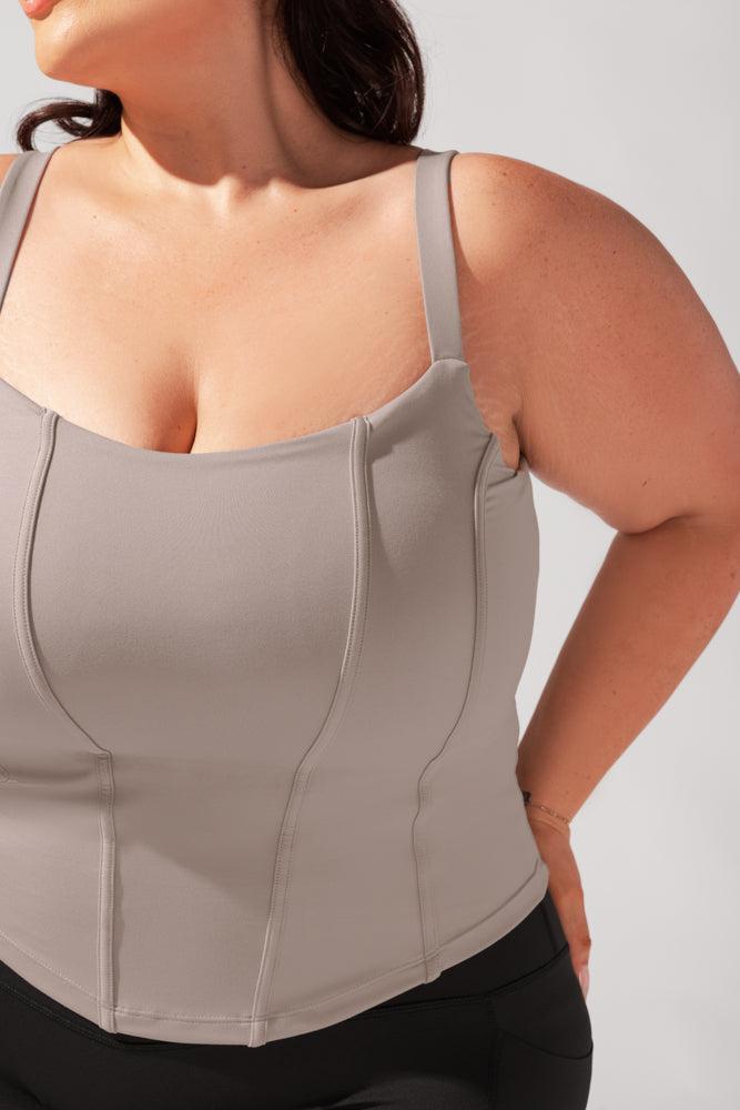 Corset Cami - Smoky Taupe Product Image