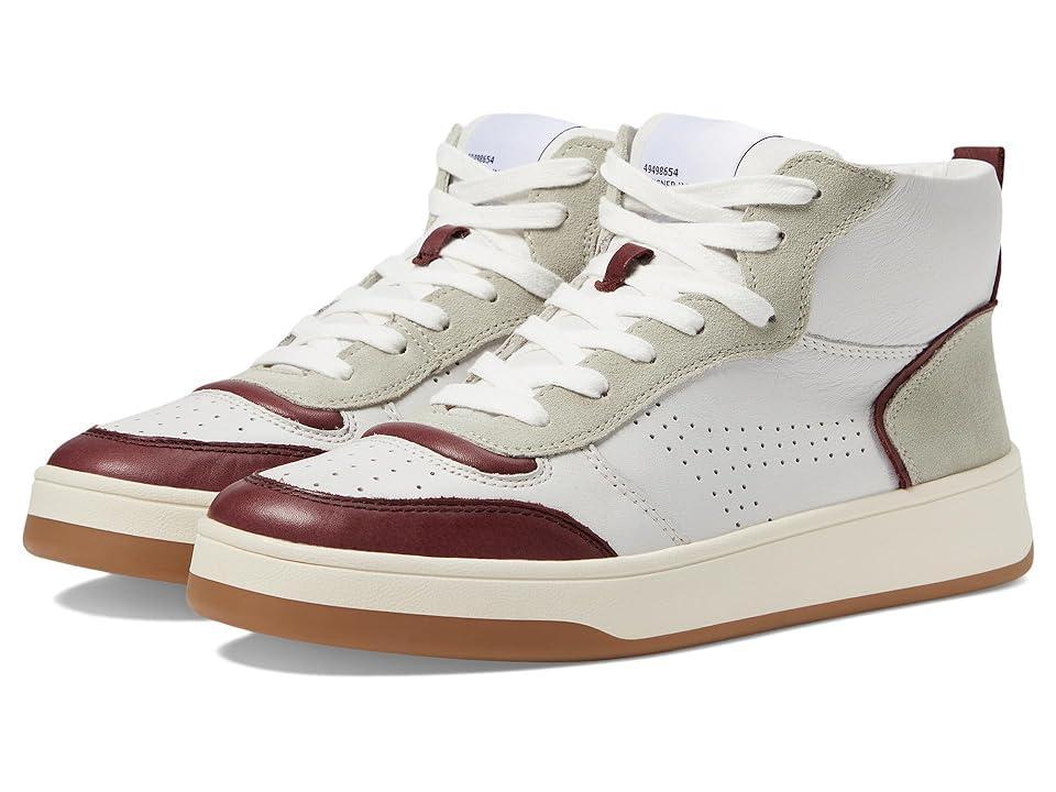 Steve Madden Calypso Leather High Top Retro Sneakers Product Image