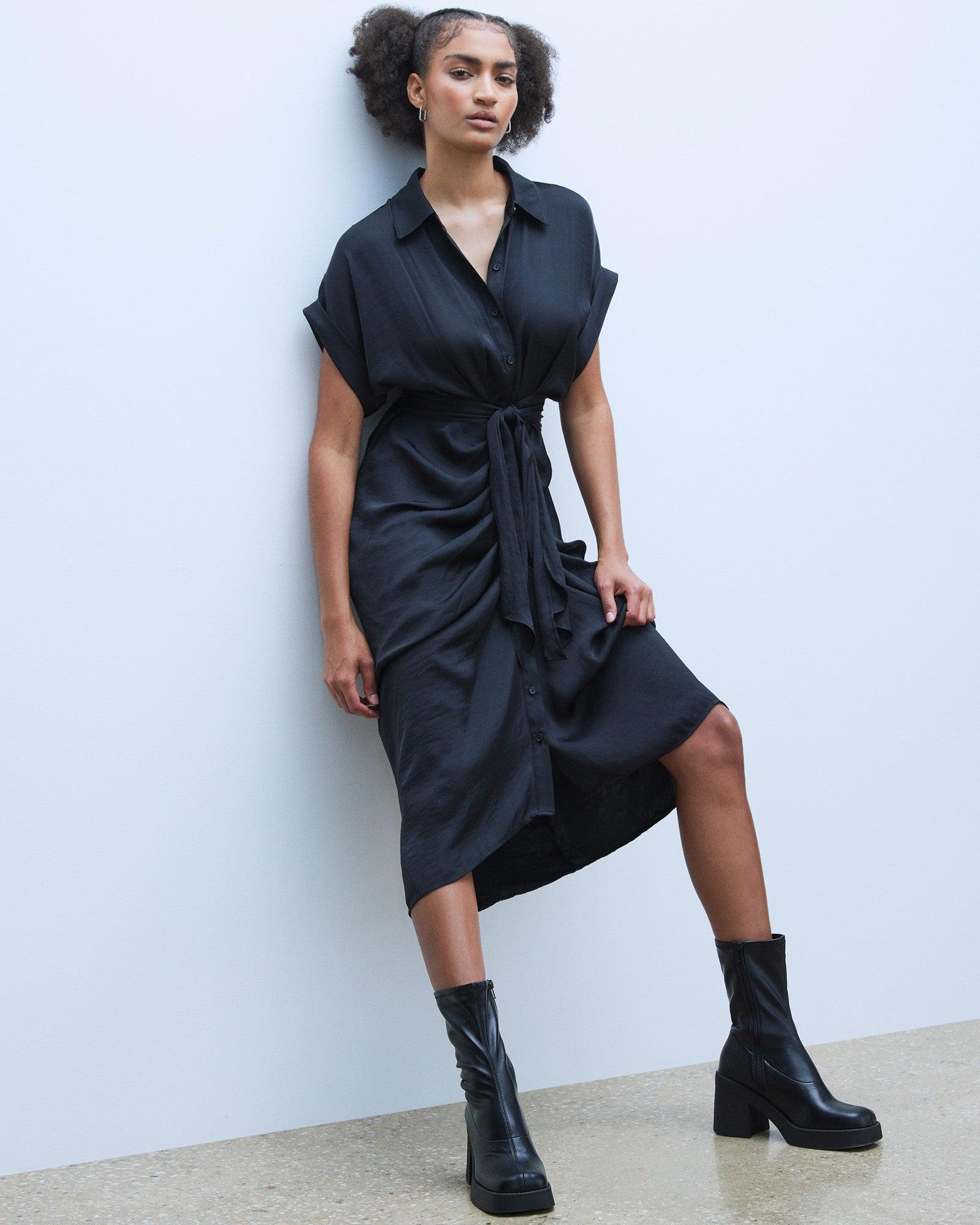 TORI DRESS BLACK Female Product Image