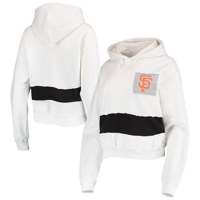 Womens Refried Apparel /Black San Francisco Giants Cropped Pullover Hoodie Product Image