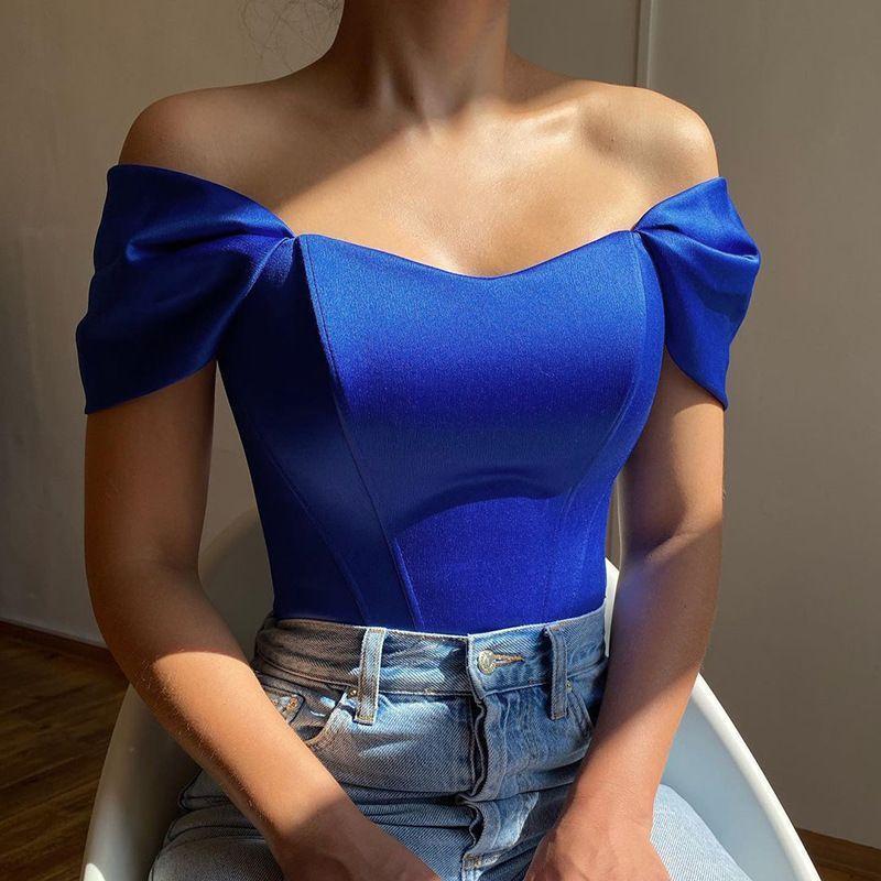 Off-Shoulder Corset Top Product Image