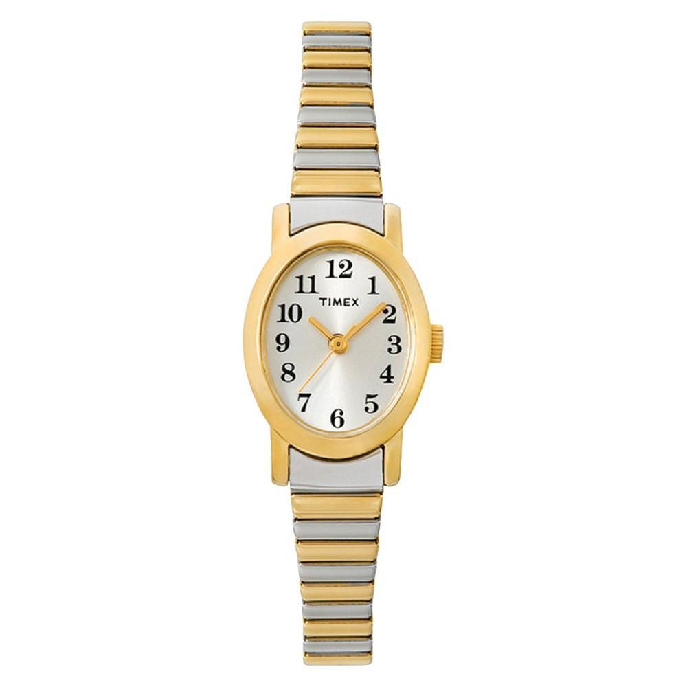 Womens Timex Cavatina Expansion Band Watch Silver T2M570JT Product Image