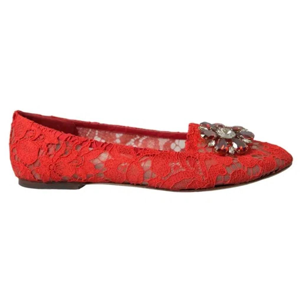 DOLCE & GABBANA Loafers In Red Product Image