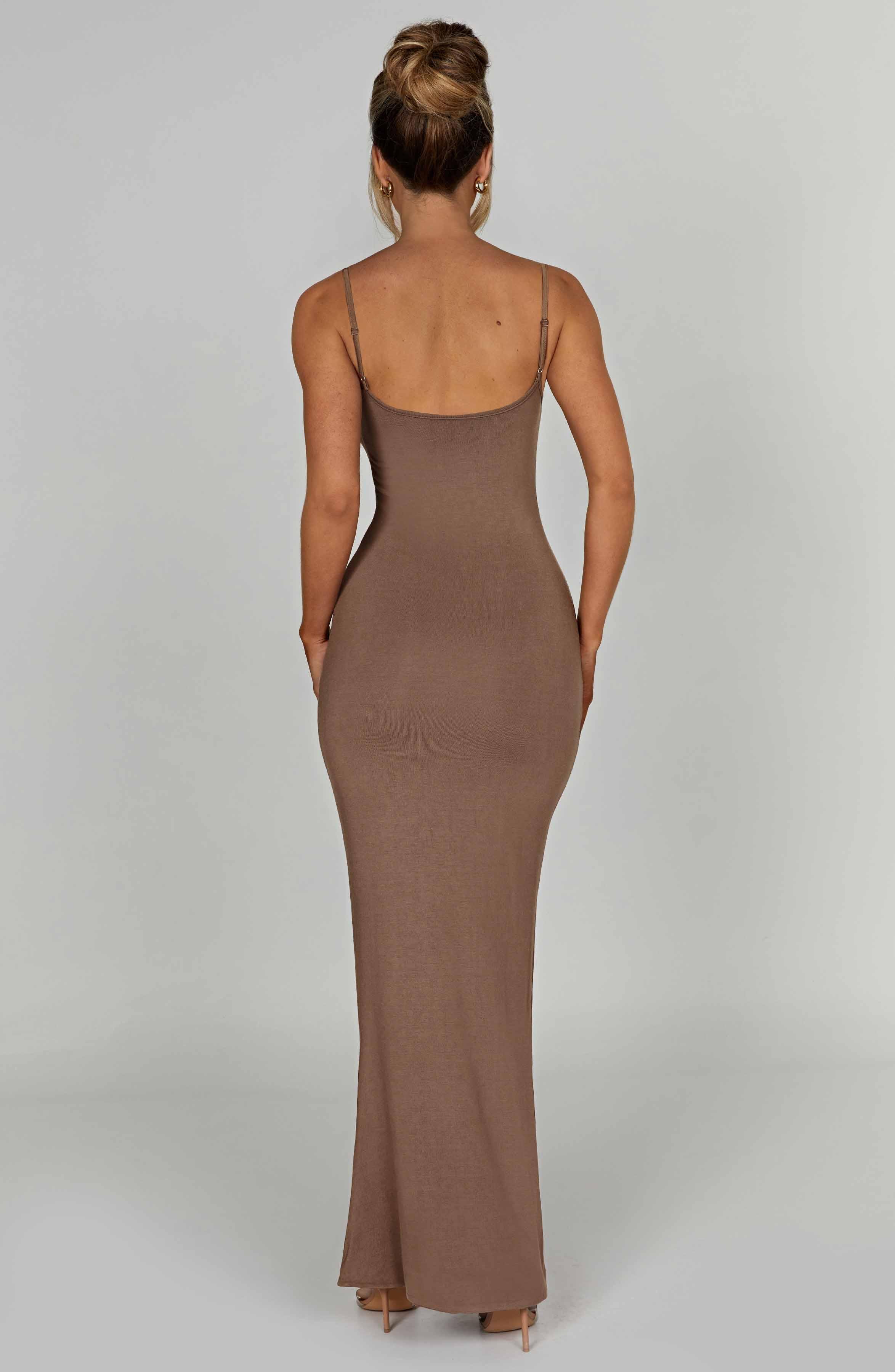 Saskia Maxi Dress - Mocha Product Image