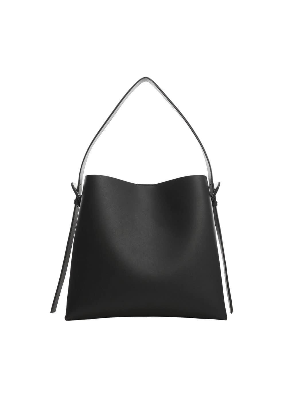 Mango Womens Buckle Detail Shopper Bag Product Image