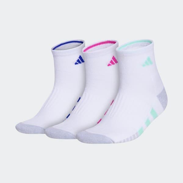 Cushioned Quarter Socks 3 Pairs Product Image