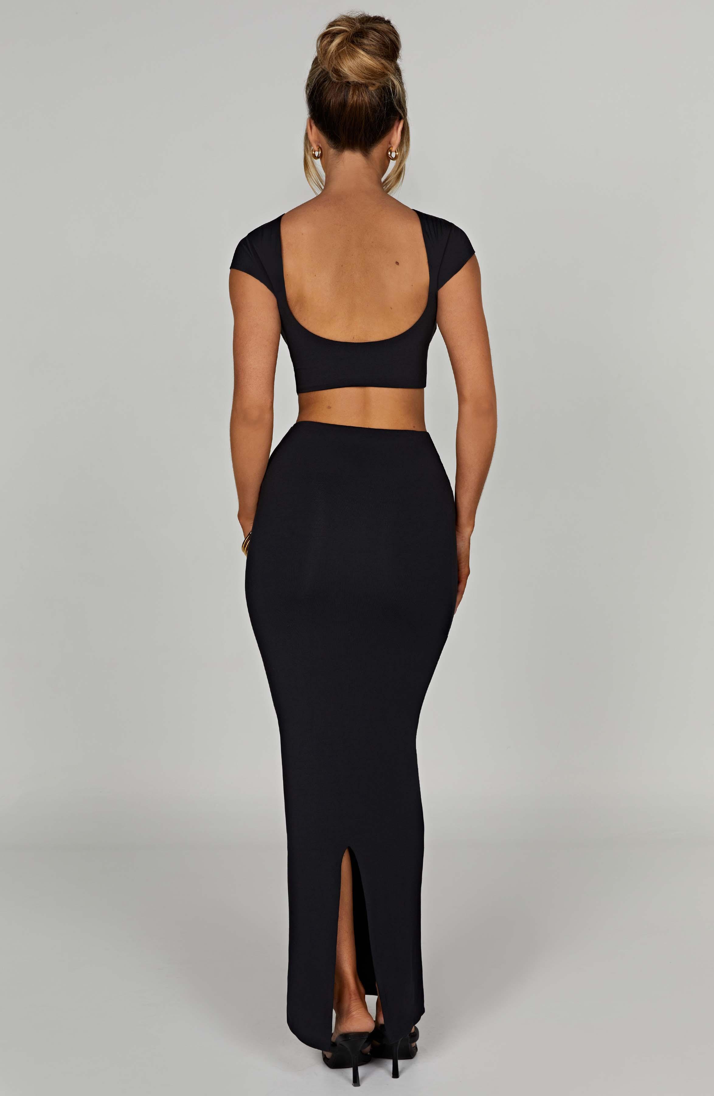 Yazmin Maxi Skirt - Black Product Image