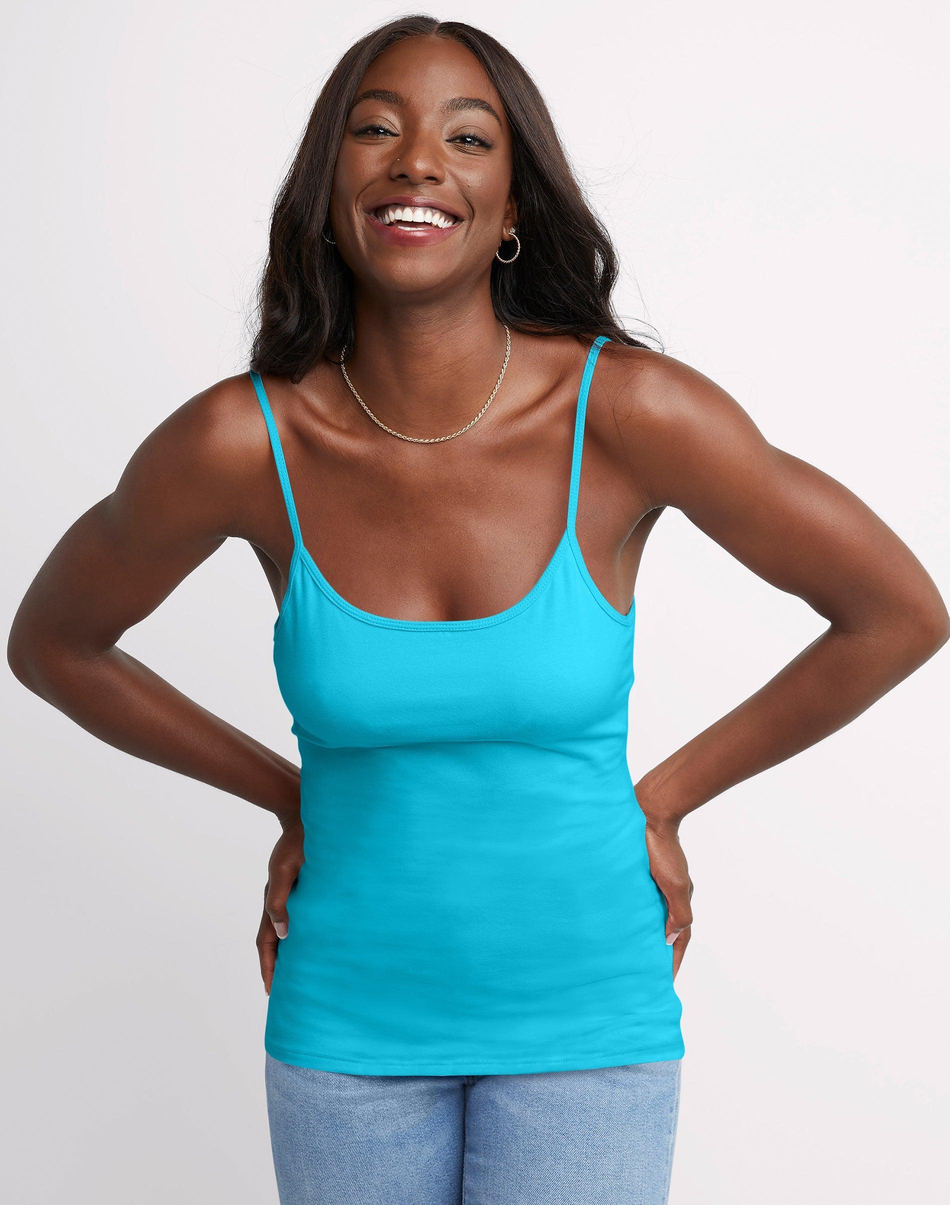 Womens Hanes Stretch Cotton Camisole Product Image