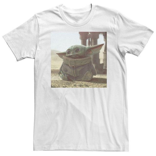 Big & Tall Star Wars The Mandalorian The Child Photograph Tee, Mens Product Image