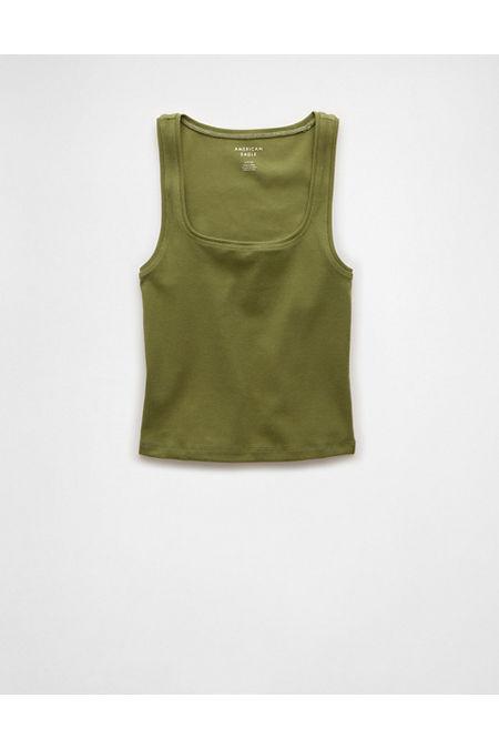 AE Square-Neck Main Squeeze Tank Top Women's Product Image