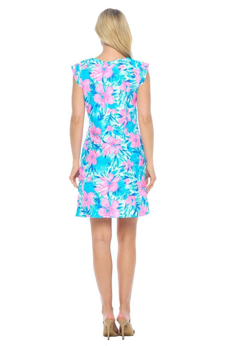 Short Sleeve Floral Dress Product Image