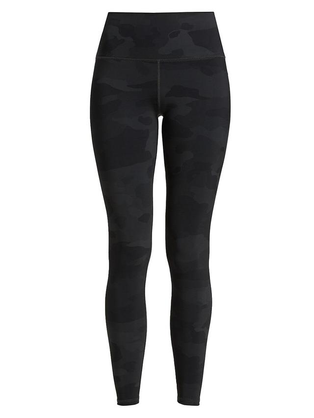 Womens High-Waist Camo Leggings Product Image