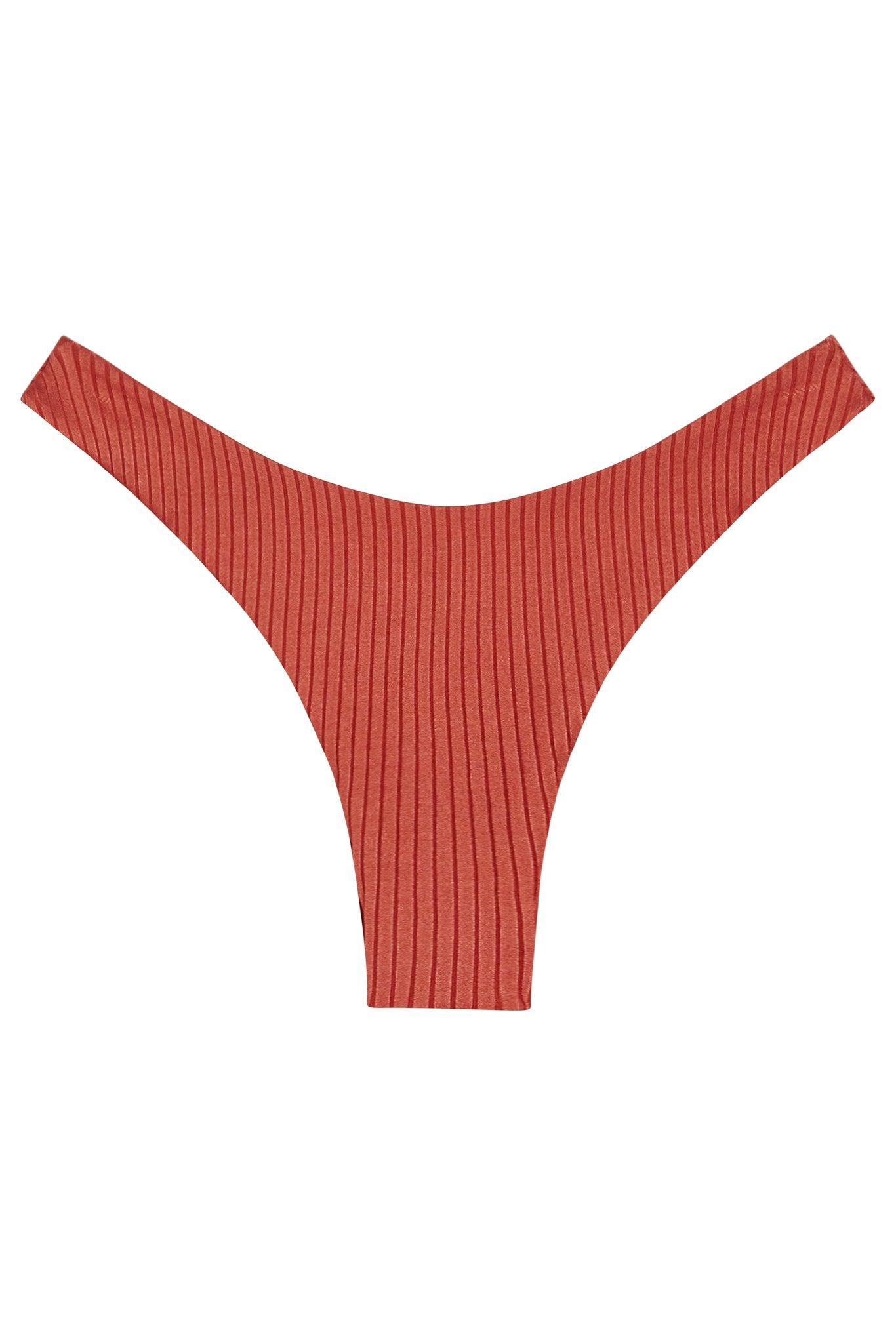 Capri Thong - Copper Wide Rib Product Image