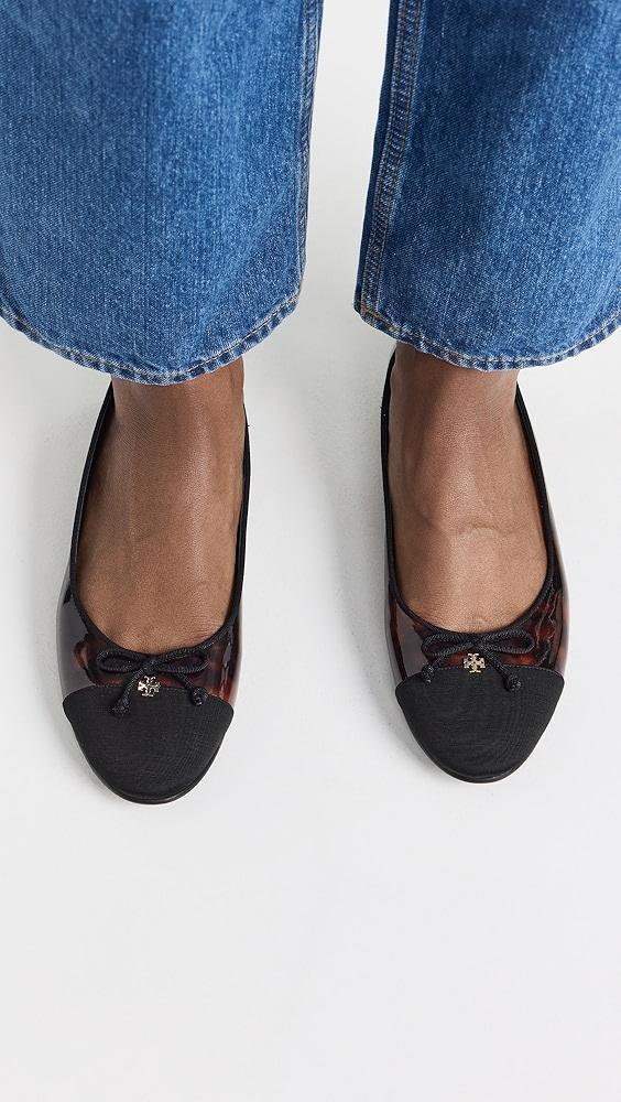 Tory Burch Cap-Toe Ballet Flats | Shopbop Product Image