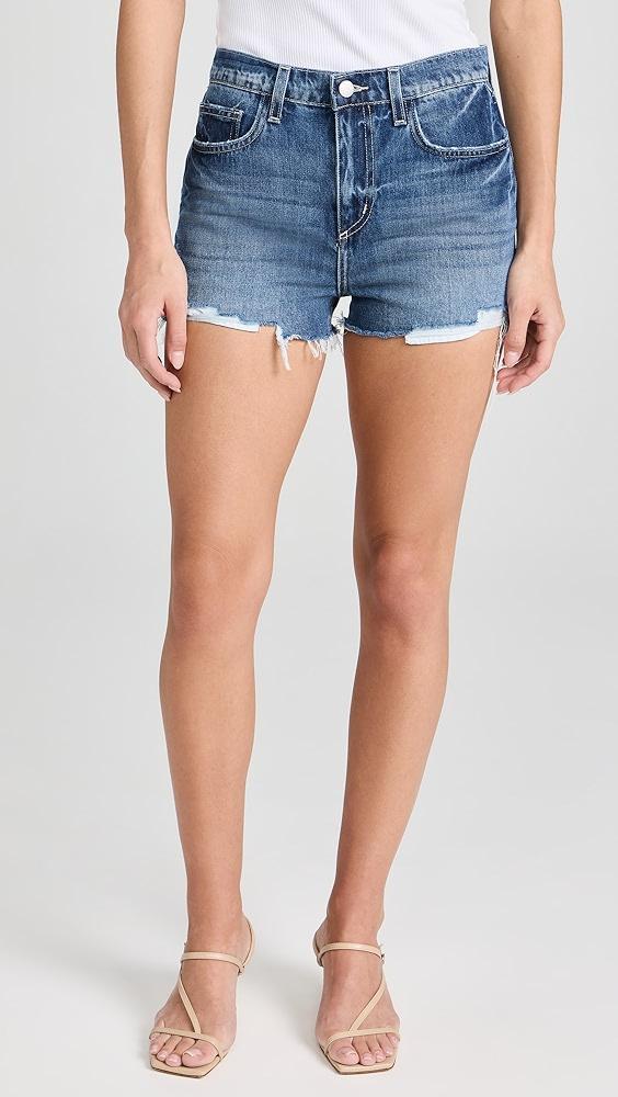 L'AGENCE Clark Shorts | Shopbop Product Image