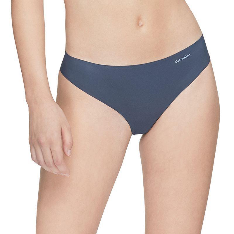 Calvin Klein Womens Invisibles Thong Underwear D3428 Product Image