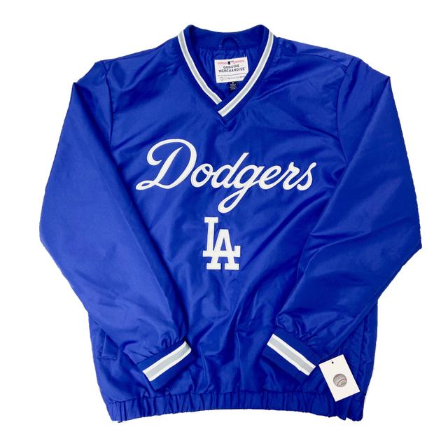 Los Angeles Dodgers Genuine Merchandise MLB Windbreaker Mens Jackets - Blue Male Product Image