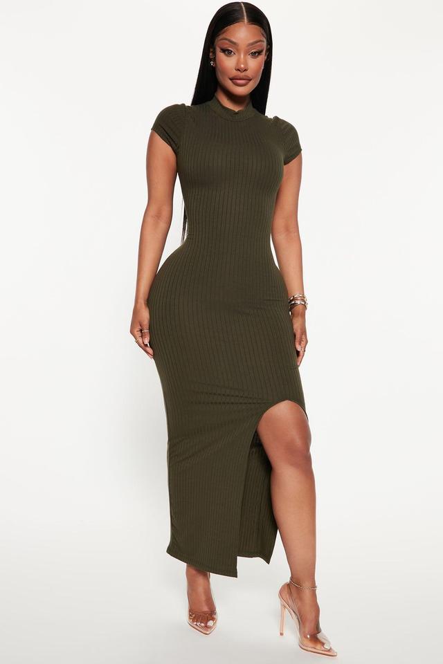 Lacey Maxi Dress - Olive Product Image